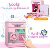 لعبة بيجي بانك للبنات بشكل صندوق لتوفير النقود، من...