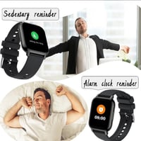 ساعة رياضية ذكية للرجال والنساء 1.85 انش تعمل بالل...