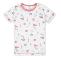 طقم بجامتين حورية البحر قطن عضوي 100% ماركة Gerber