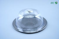صحن كيك بغطاء شفاف ترمنتينا مقاس 33سم