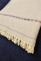 شال أفغاني كبير صوف أصلي أبو خط