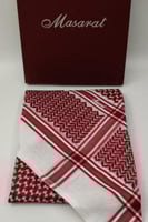 شماغ masarat احمر غامق