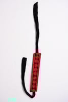 جلابية شمالي أسود مع حزام خصر