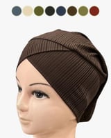 طاقية رأس مخططة