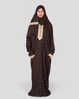 شرشف صلاة نسائي ببتصميم دانتيل