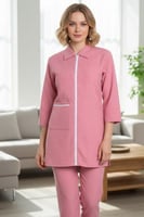 ملابس عاملات مريحة بقماش كشميري