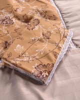 طقم شرشف صلاة نسائي لحمي