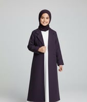 عباية بناتية بقصة البليزر الأنيقة