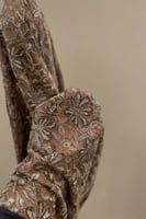 قماش دانتيل فصوص استرتش قيطان