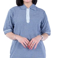 طقم عاملة منزل كاروهات 3 قطع