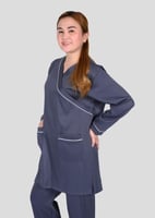 زي عاملات شتوي بجيوب امامية