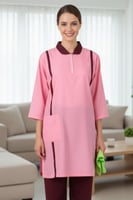 يونيفورم عاملات كويتي بلون ازرق