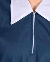 زي عاملات كويتي بياقة