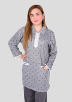 يونيفورم عاملات مخملي مع جيوب