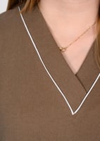 زي عاملات شتوي بجيوب امامية