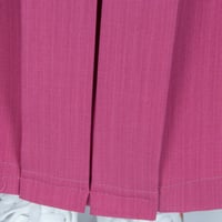 مريول مدرسي أبتدائي بلون وردي فاتح مخطط من كنزي