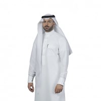 شماغ البسام ماي فير الابيض