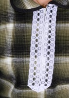 طقم عاملات شتوي مع سحاب امامي