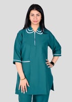 زي عاملات كشميري مع جيب امامي عملي