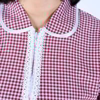 طقم للعاملة المنزلية كاروهات 3 قطع