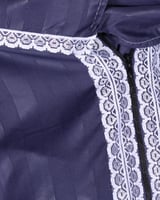 طقم شرشف صلاة نسائي كحلي