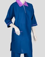 يونيفورم عاملات كويتي مقاسات كبيرة نسائي بياقة أرج...