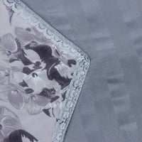 طقم صلاة نسائي وطني 3 قطع رمادي