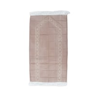 طقم صلاة مطرز 3 قطع رملي