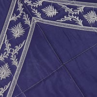 طقم صلاة مطرز 3 قطع بنفسجي Y