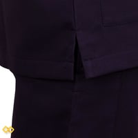 يونيفورم كتان بنفسجي