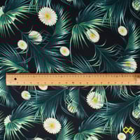 قماش كريب مشجر