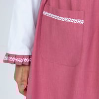 مريول إبتدائي وردي بتصميم كويتي من ذو الجناحين