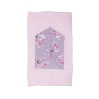 طقم صلاة نسائي وطني 3 قطع زهري Y