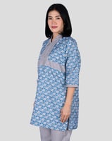 طقم عاملات بسحاب و ياقة