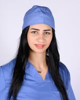 غطاء رأس طبي من شيروكي بربطة خلفية