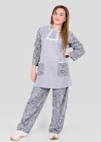 زي عاملات بخامة شتوية و جيوب امامية