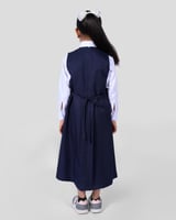 مريول روضة كحلي بازرار امامية