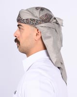 شال رجالي بتطريز مميز