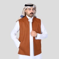 سديري رجالي دبل فيس كحلي بني جملي