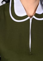 طقم عاملات كشميري نسائي بخامة بوليستر وسحاب أمامي...