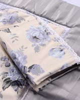 طقم شرشف صلاة نسائي رصاصي