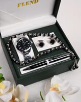 طقم اكسسوارات رجالية 4 قطع