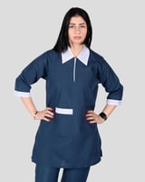 زي عاملات كويتي بياقة