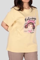 تيشيرت نسائي بالوان متعددة