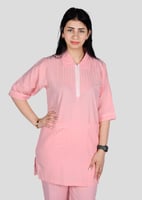 زي عاملات نسائي بخامة قطنية