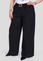 بنطلون نسائي بقصة واسعة