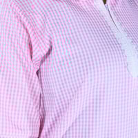 زي لعاملة المنزل كاروهات قطعتين