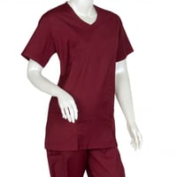 سكراب طبي نسائي برودان , عنابي