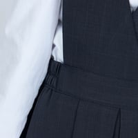 مريول روضة رصاصي مربعات بتصميم أنيق من CAN1038كنزي