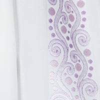 شرشف صلاة قطعتين بتطريز موف